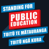 Standing for Public Education - Womens Basic Tee  Design