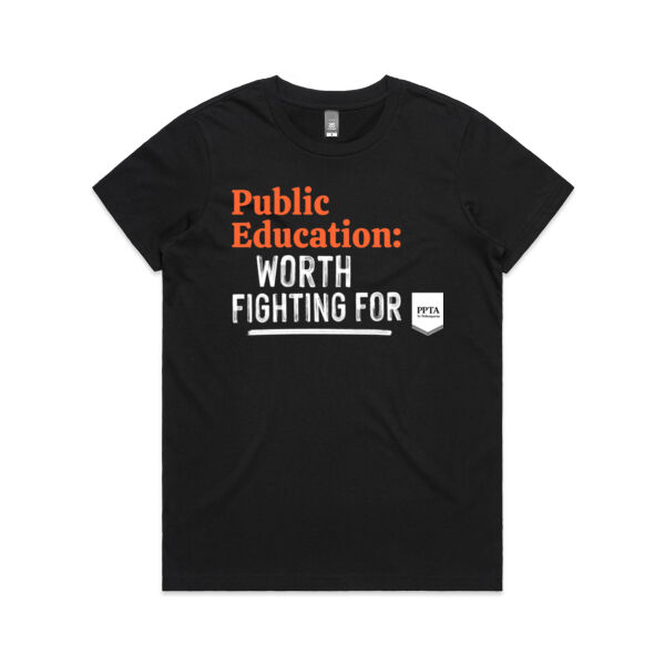 Public Education. Worth Fighting For. - womens Thumbnail