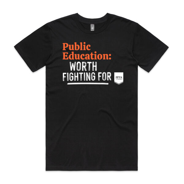 Public Education. Worth Fighting For. - mens Thumbnail