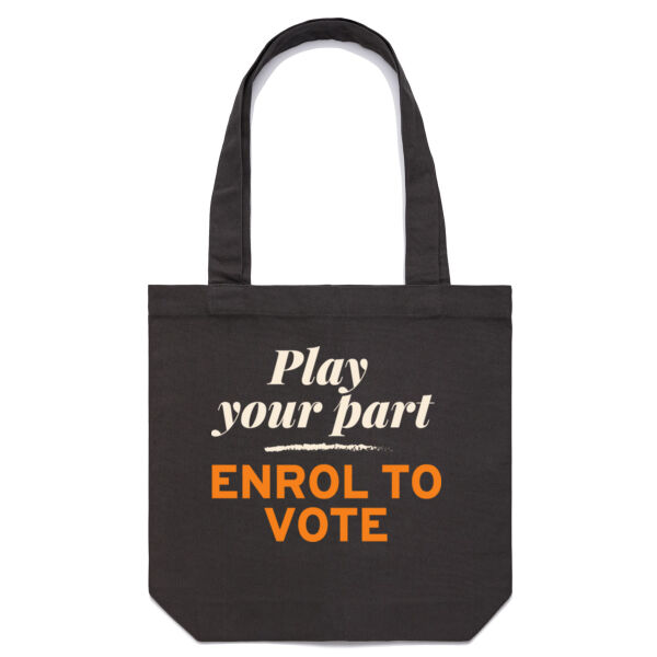 Enrol to vote tote Thumbnail