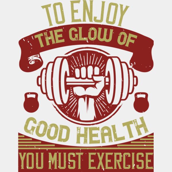To enjoy the glow of good health  you must exercise Thumbnail