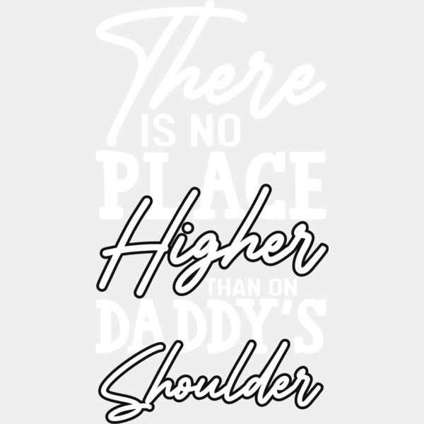 There is no place higher than on daddy's shoulders Thumbnail