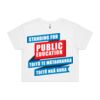 AS Colour / Wo's CROP TEE Thumbnail